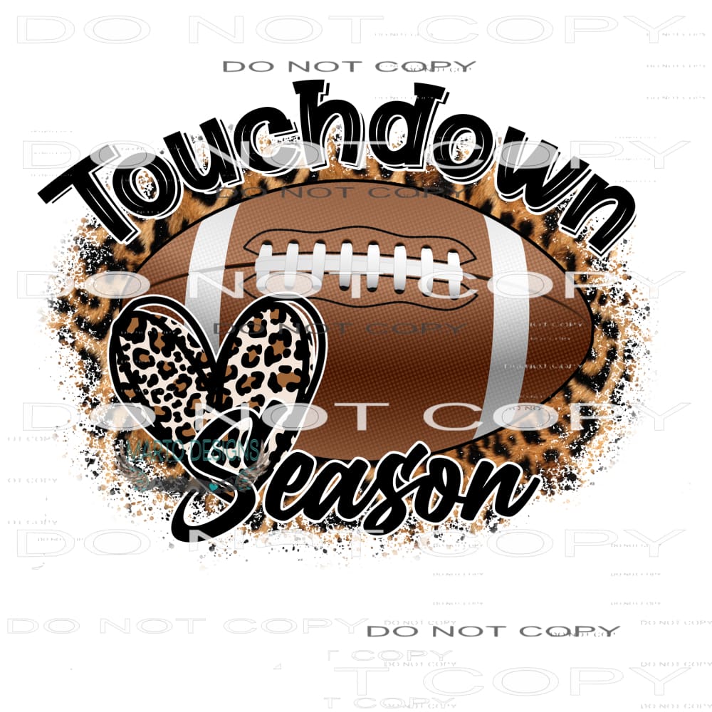 Touchdown Season #8557 Sublimation transfers - Heat Transfer