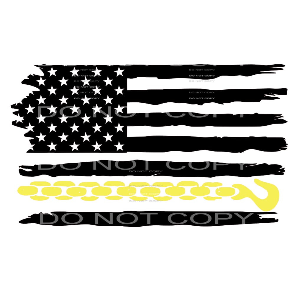 Tow flag 1 Sublimation transfers - Heat Transfer