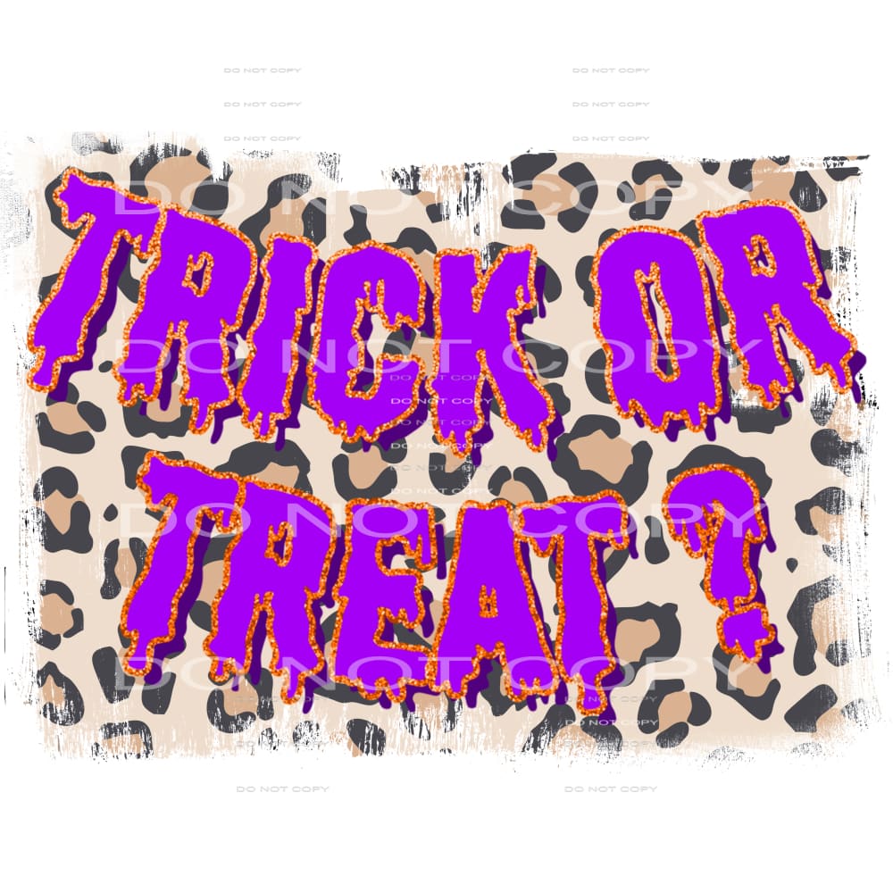 trick or treat #7585 Sublimation transfers - Heat Transfer