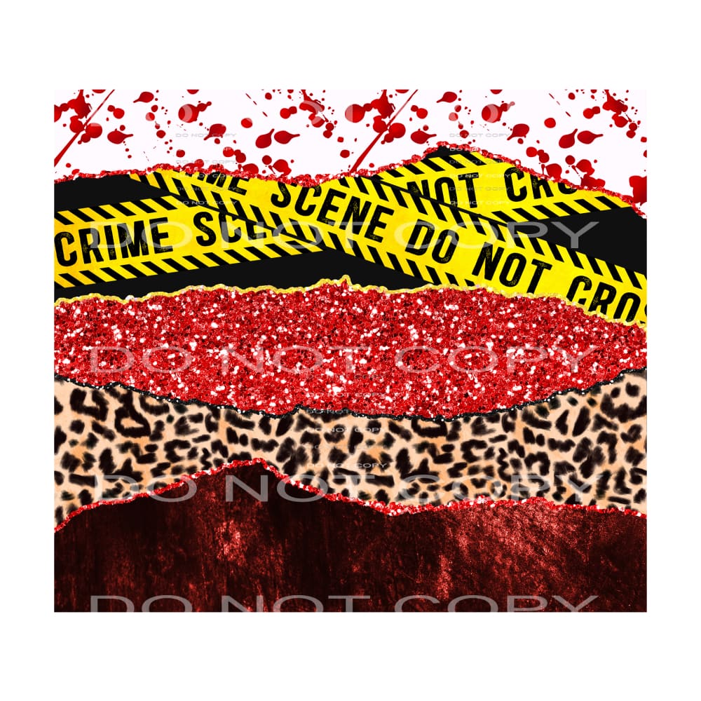 true crime leopard #6504 Sublimation transfers - Heat 