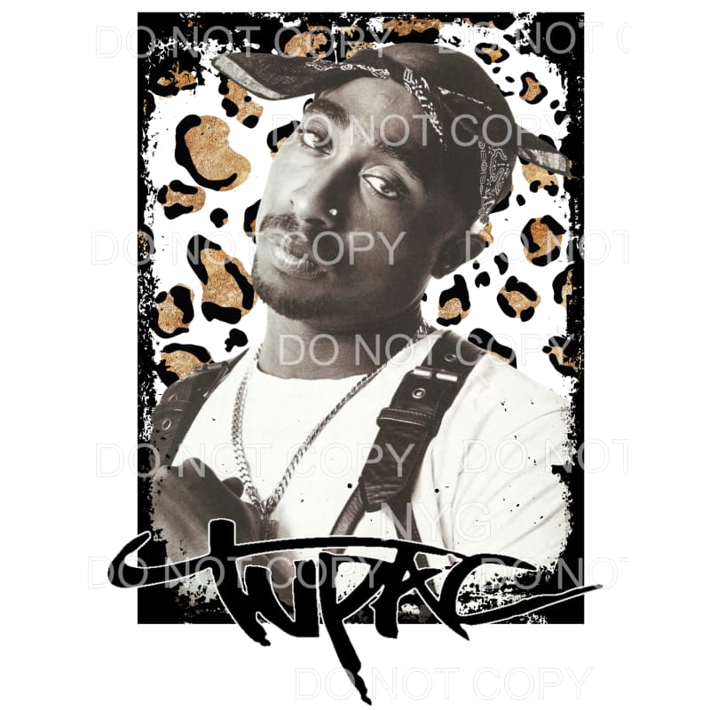Tupac #2 Sublimation transfers - Heat Transfer