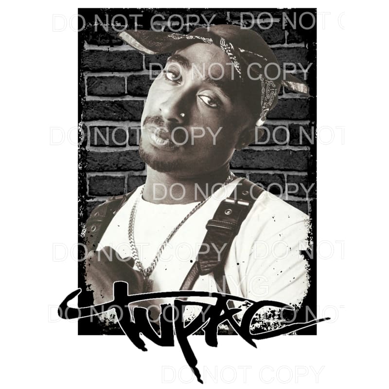 Tupac #3 Sublimation transfers - Heat Transfer
