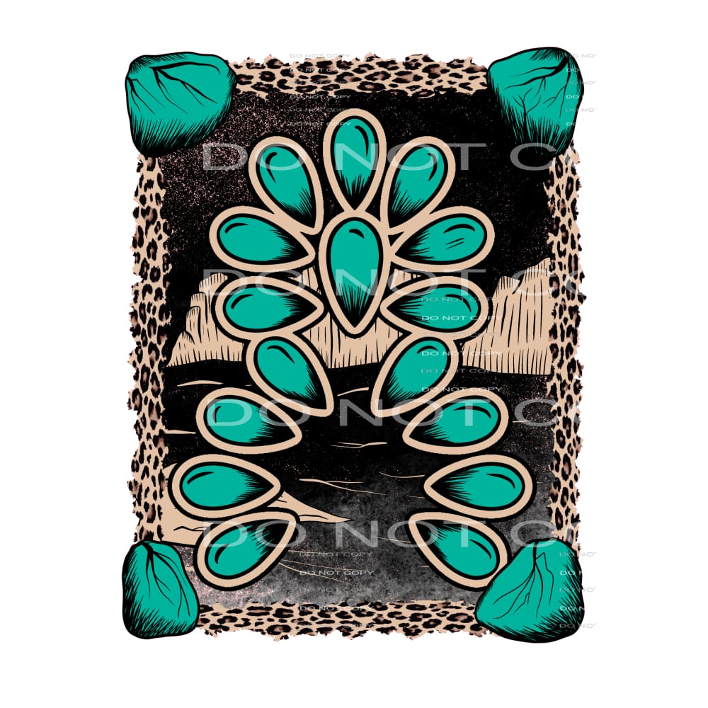 turquoise desert #6584 Sublimation transfers - Heat Transfer