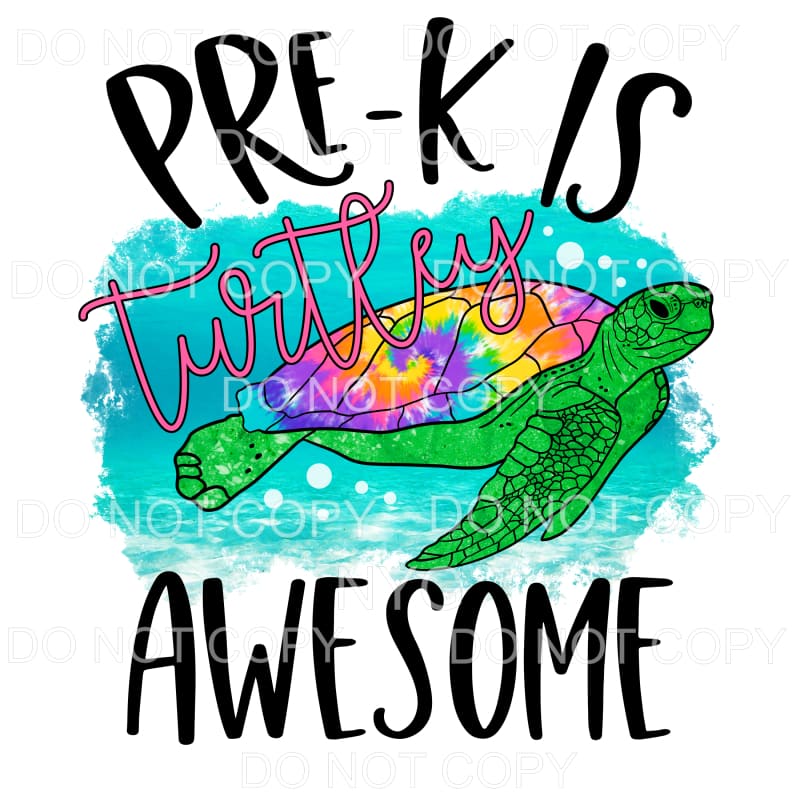 Turtley Awesome GRADES preschool PRE K TO 5TH GRADE 