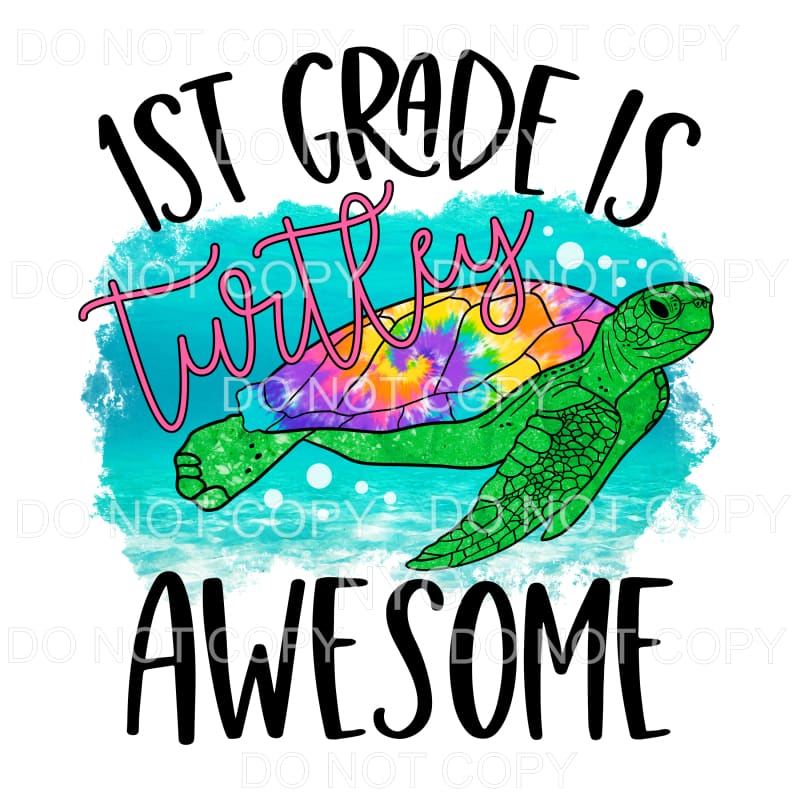 Turtley Awesome GRADES preschool PRE K TO 5TH GRADE 