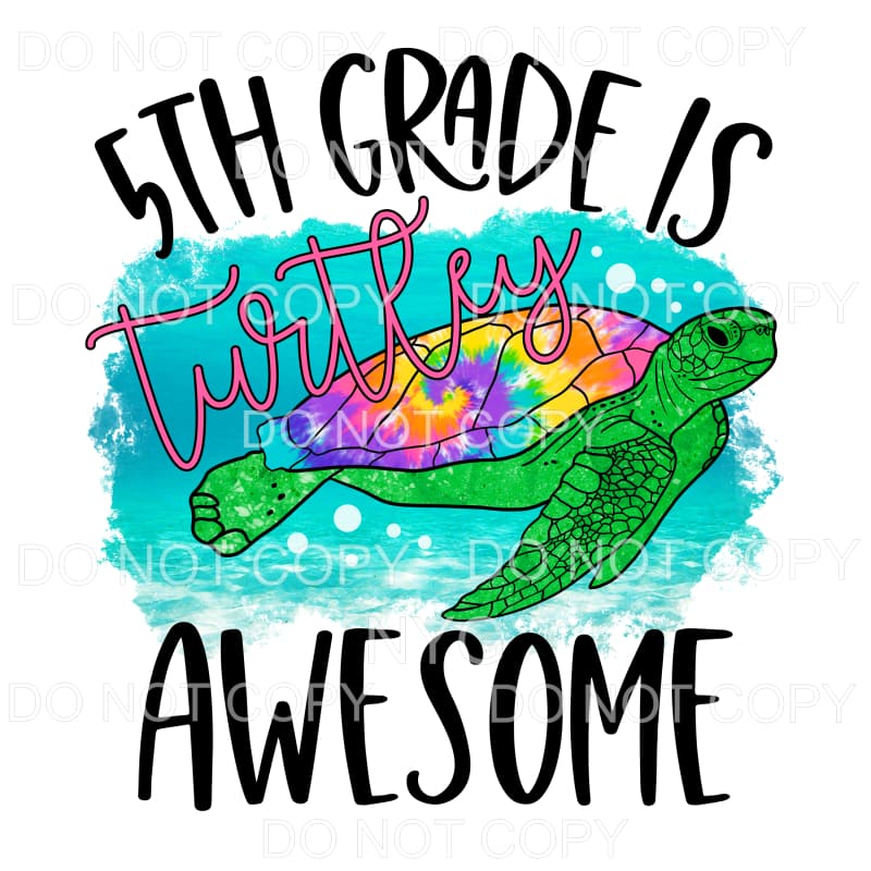 Turtley Awesome GRADES preschool PRE K TO 5TH GRADE 
