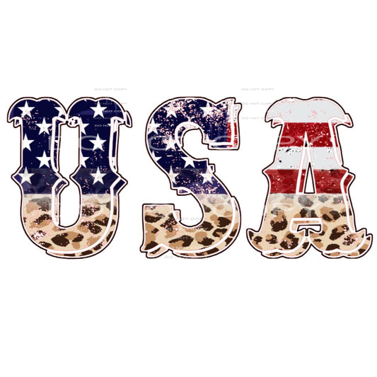 USA #5329 Sublimation transfers - Heat Transfer Graphic Tee
