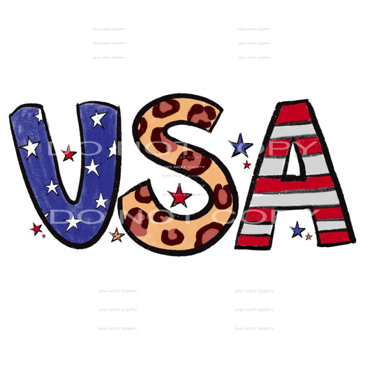 USA #5398 Sublimation transfers - Heat Transfer Graphic Tee