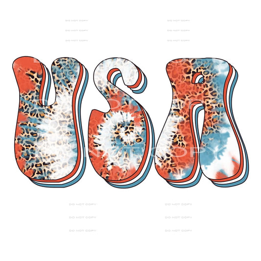 USA #6848 Sublimation transfers - Heat Transfer