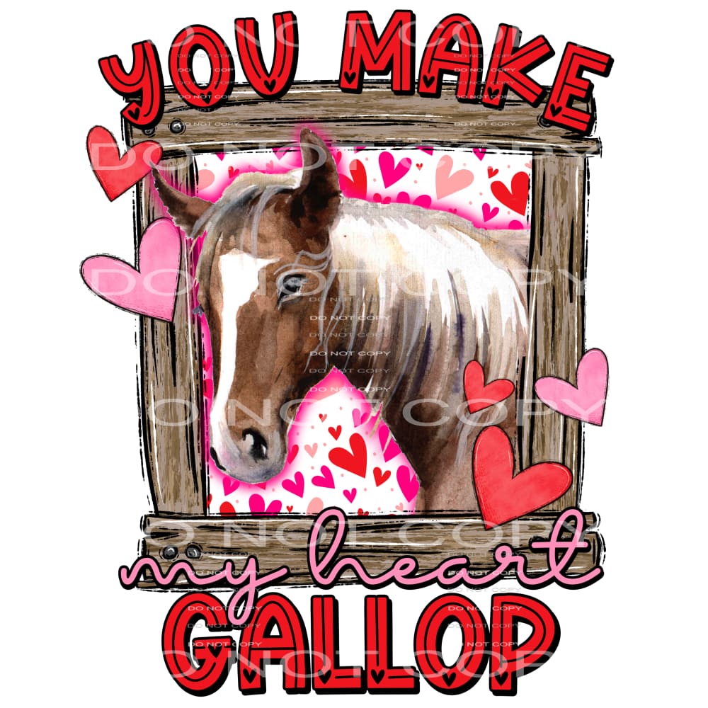 Valentine # 2455 Sublimation transfers - Heat Transfer