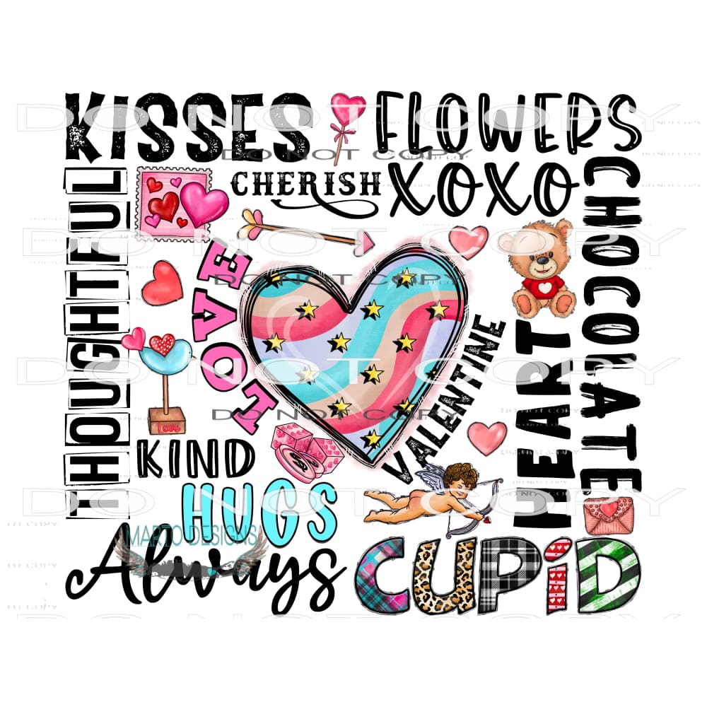 Valentine #9605 Sublimation transfers - Heat Transfer