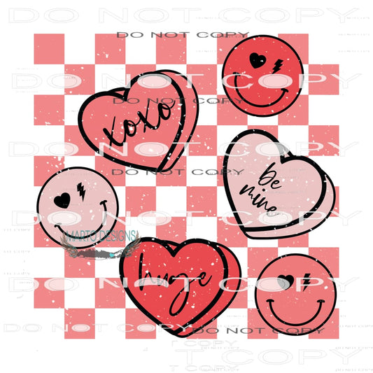 Valentine Candy #9173 Sublimation transfers - Heat Transfer