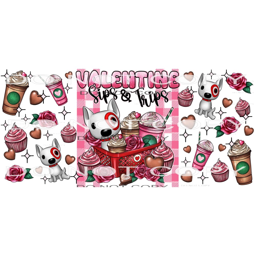 Valentines Skips And Kips #9281 Sublimation transfers - Heat