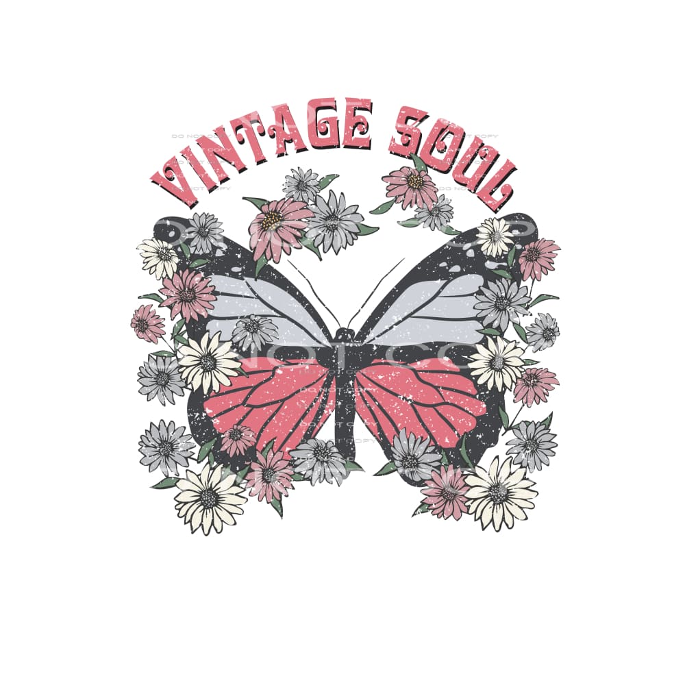 Vintage Soul #4903 Sublimation transfers - Heat Transfer