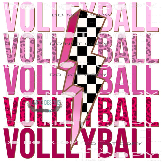 Volleyball #9383 Sublimation transfers - Heat Transfer
