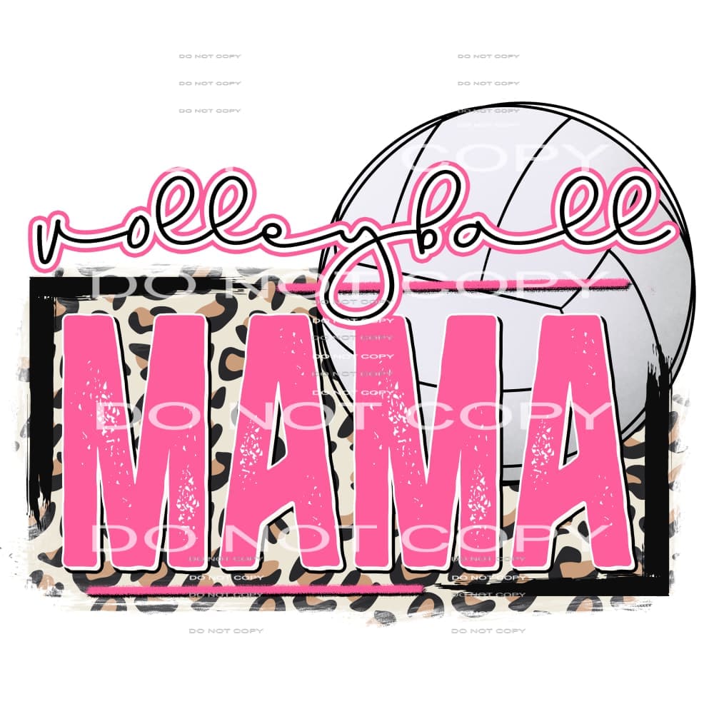 Volleyball Mama # 10025 you choose Colors in dropdown menu 
