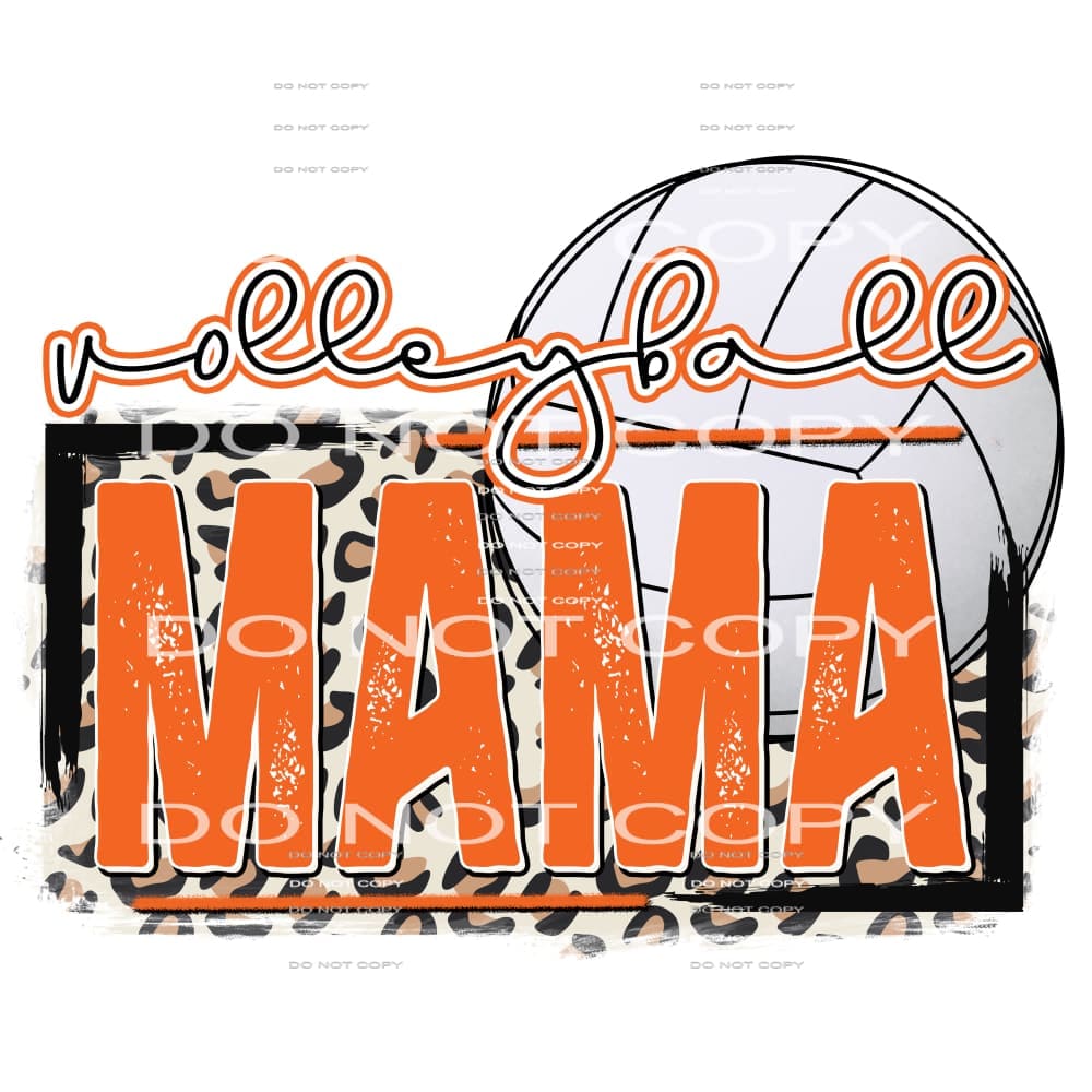 Volleyball Mama # 10025 you choose Colors in dropdown menu 