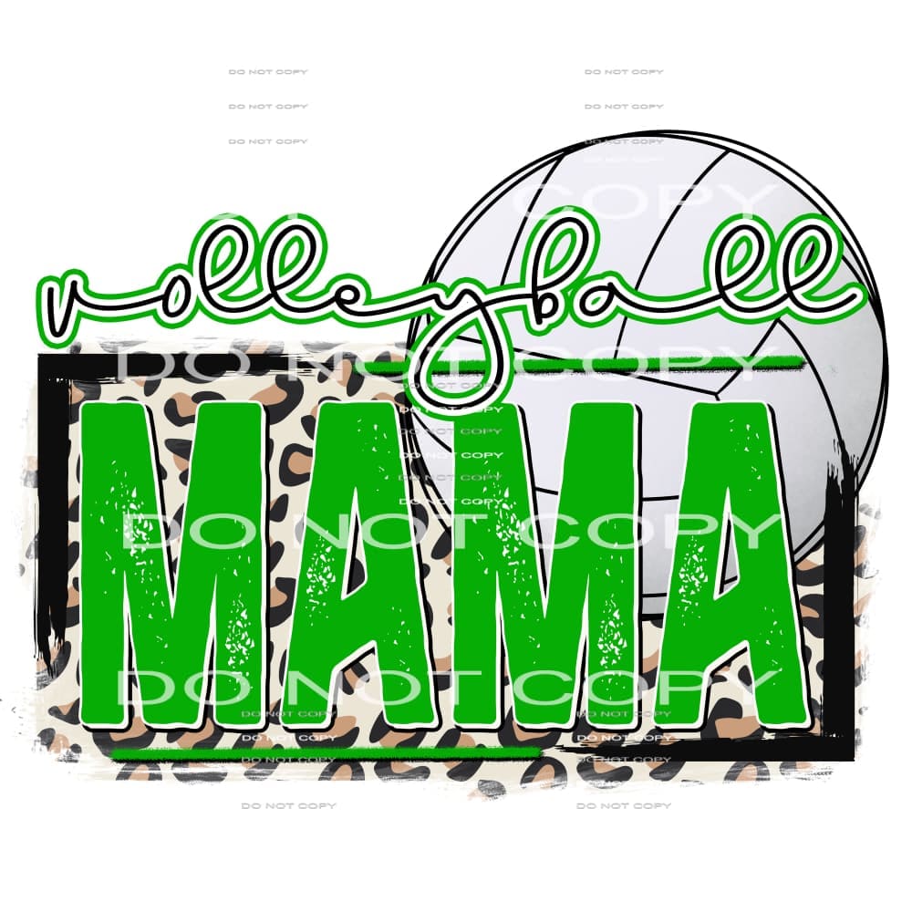 Volleyball Mama # 10025 you choose Colors in dropdown menu 