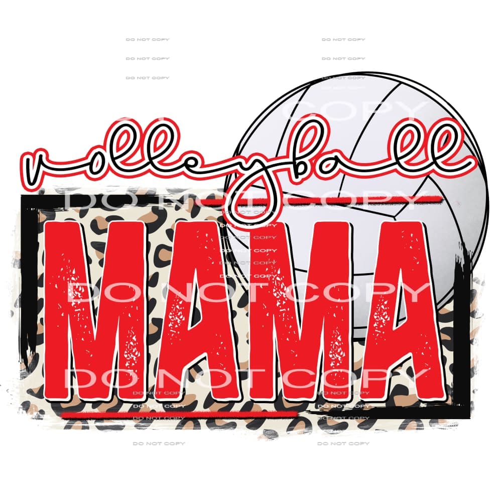 Volleyball Mama # 10025 you choose Colors in dropdown menu 