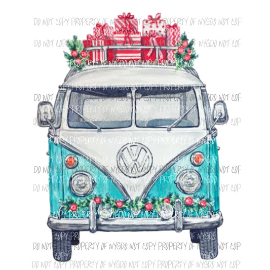 VW bug presents Sublimation transfers Heat Transfer