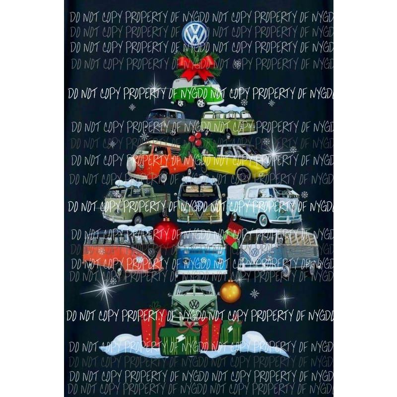 VW bug Tree Sublimation transfers Heat Transfer