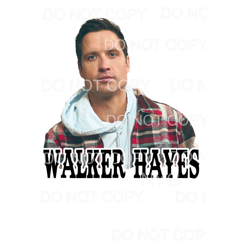 Walker Hayes # 4 Sublimation transfers - Heat Transfer