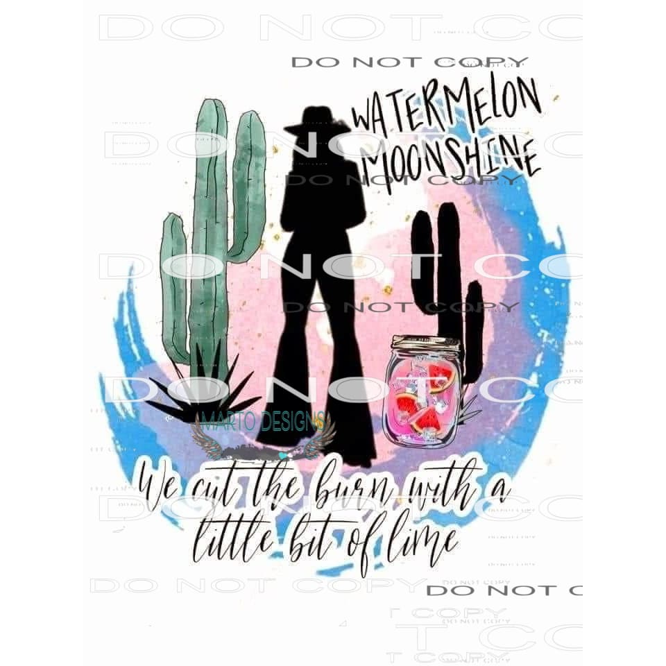 Watermelon Moonshine #6256 Sublimation transfers - Heat