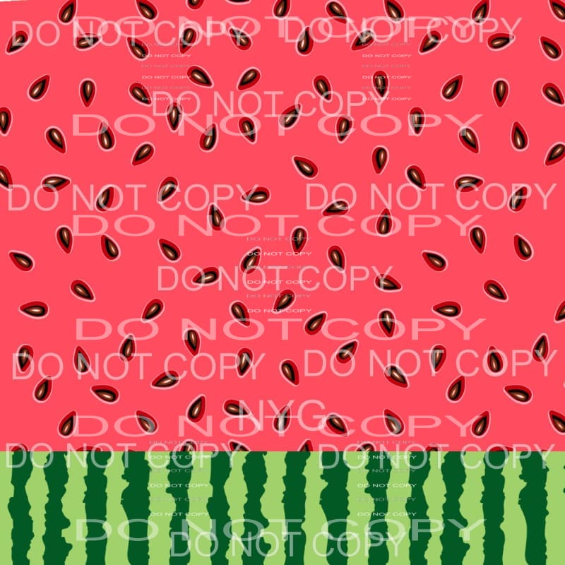 Watermelon Sheet #4 Sublimation transfers - Heat Transfer