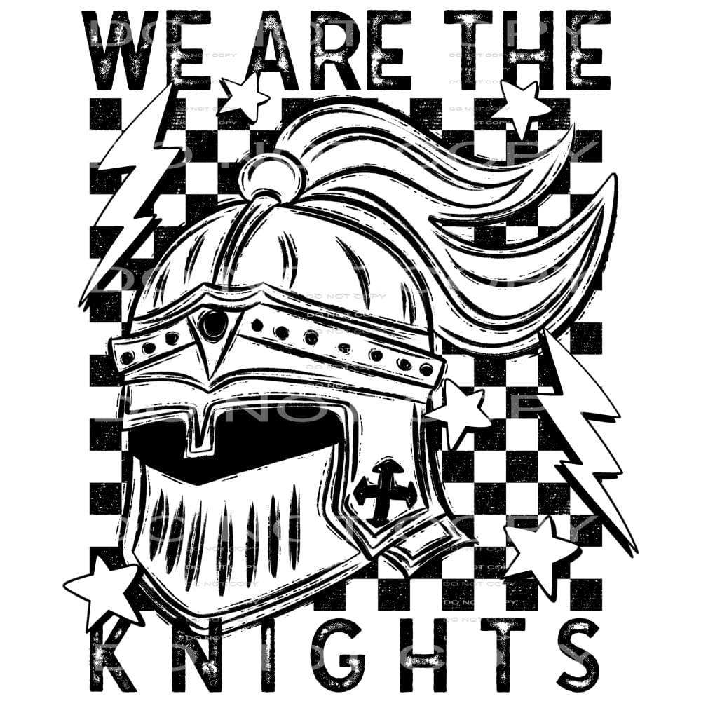 We Are The Knites #5644 Sublimation transfers - Heat