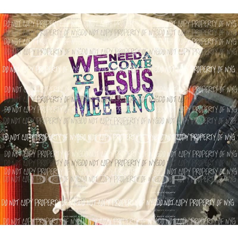 We need a come to JESUS meeting Sublimation transfers Heat Transfer