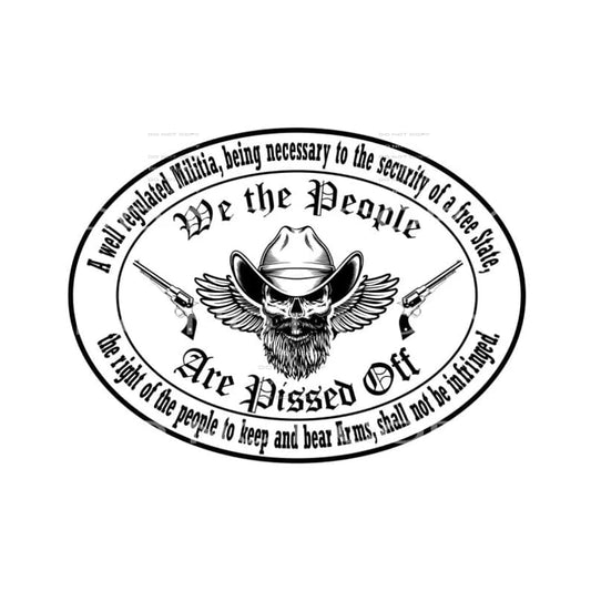 we the people are pissed off #6694 Sublimation transfers - 