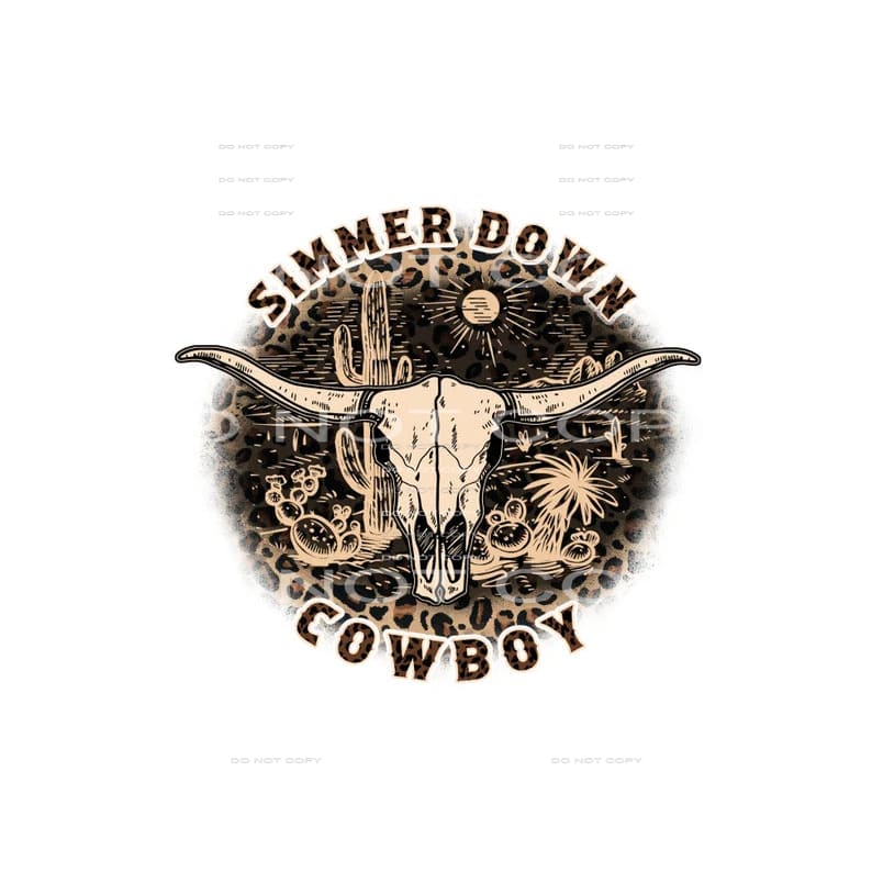 Western Boho #2644 Sublimation transfers - Heat Transfer