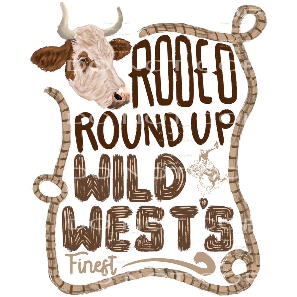 Western Boho #2743 Sublimation transfers - Heat Transfer