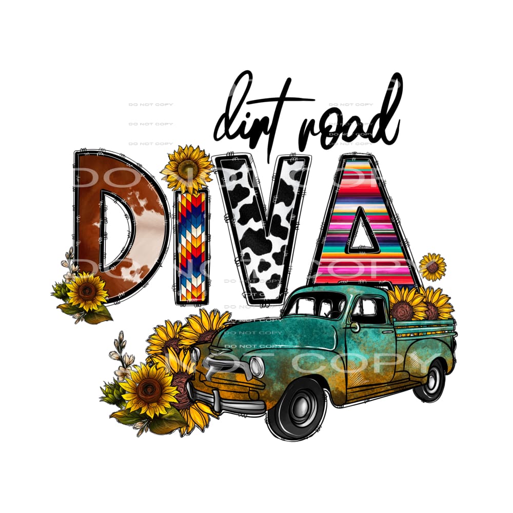 Western Boho #2929 Sublimation transfers - Heat Transfer