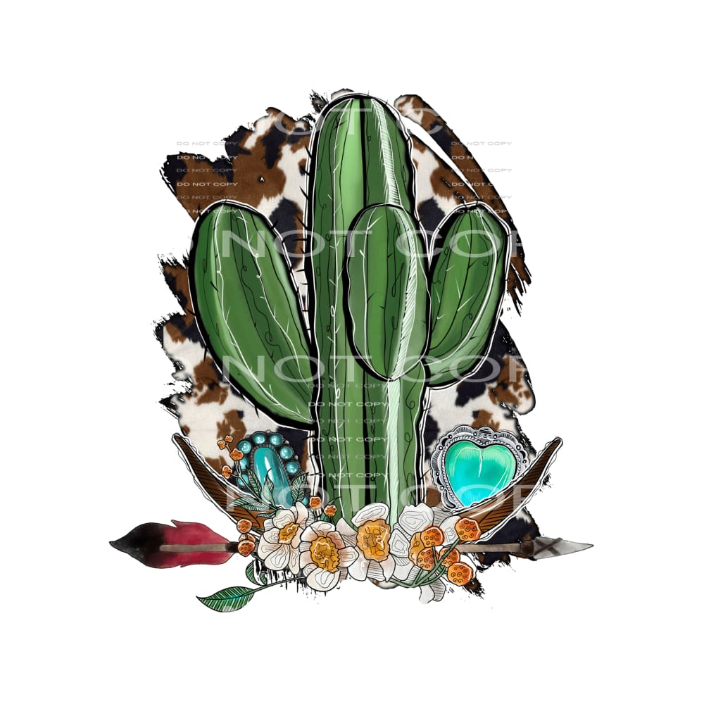 Western Boho #2950 Sublimation transfers - Heat Transfer