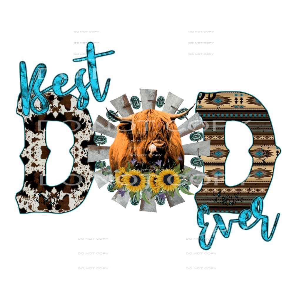 Western Boho #3742 Sublimation transfers - Heat Transfer