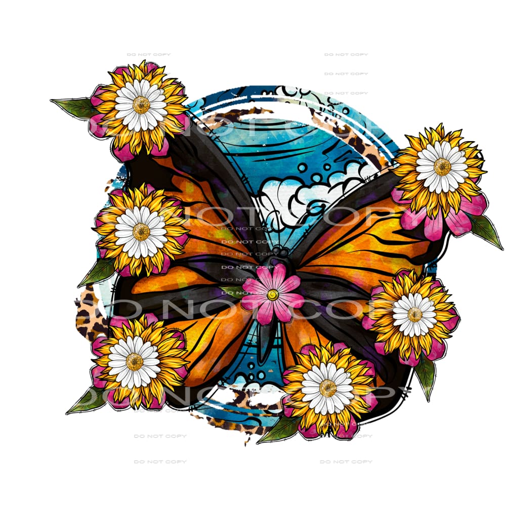 Western Boho #3746 Sublimation transfers - Heat Transfer