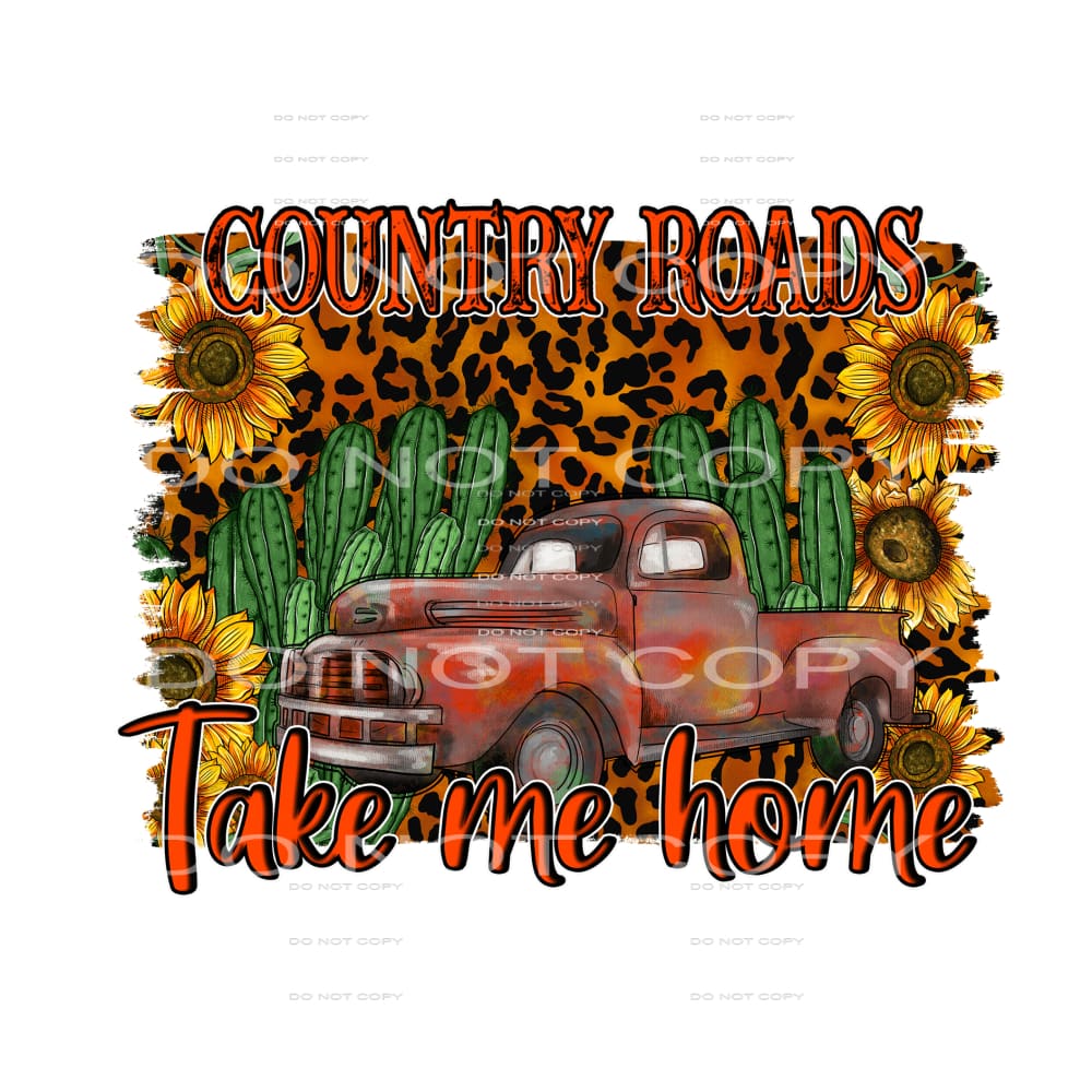 Western Boho #3753 Sublimation transfers - Heat Transfer
