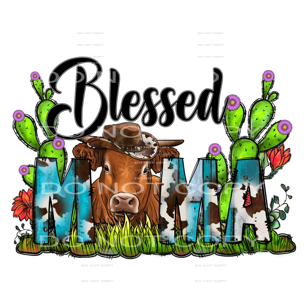 Western Boho #3756 Sublimation transfers - Heat Transfer