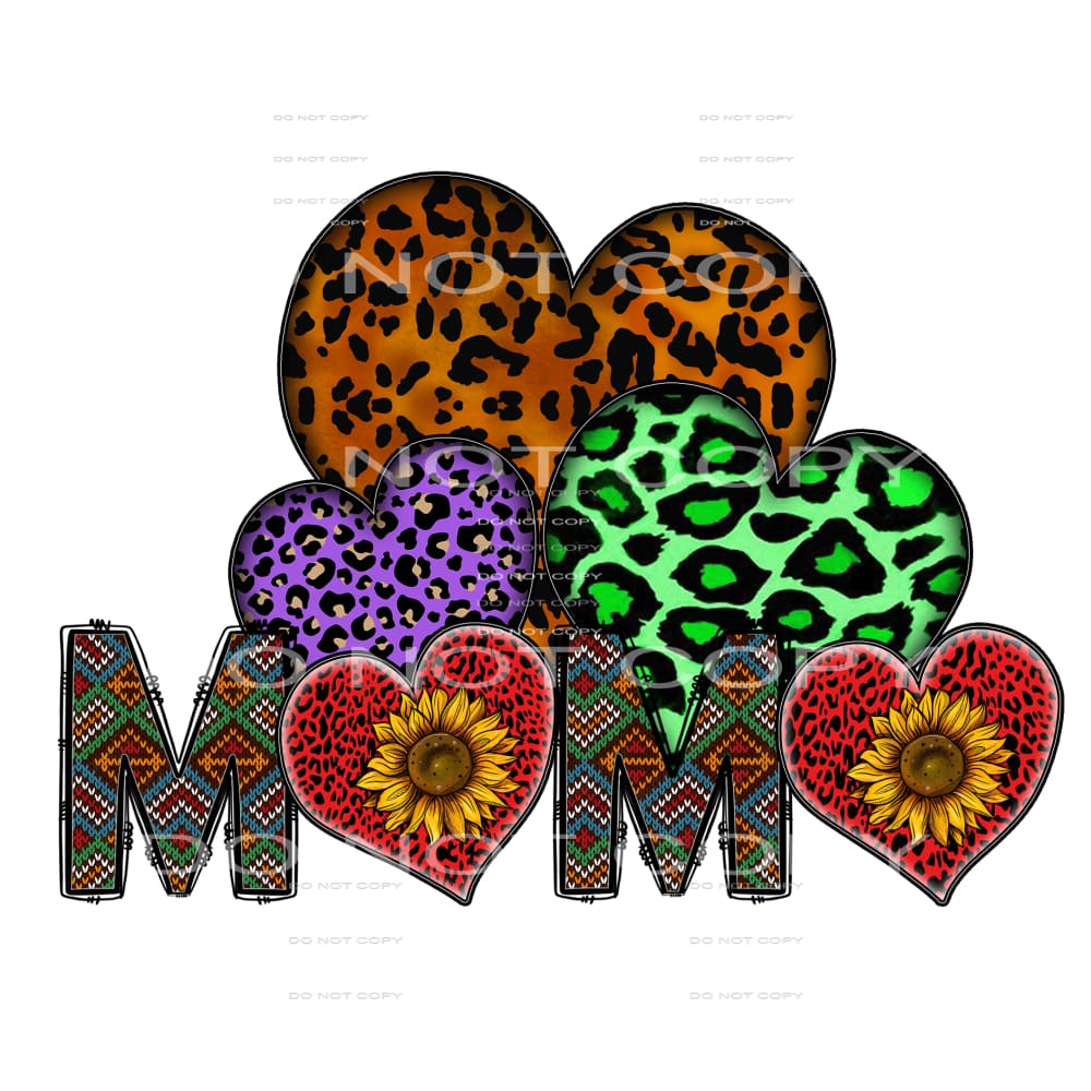 Western Boho #3776 Sublimation transfers - Heat Transfer