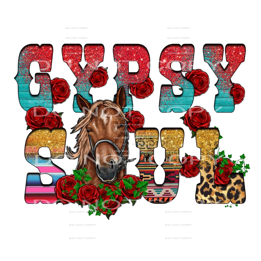Western Boho #3818 Sublimation transfers - Heat Transfer