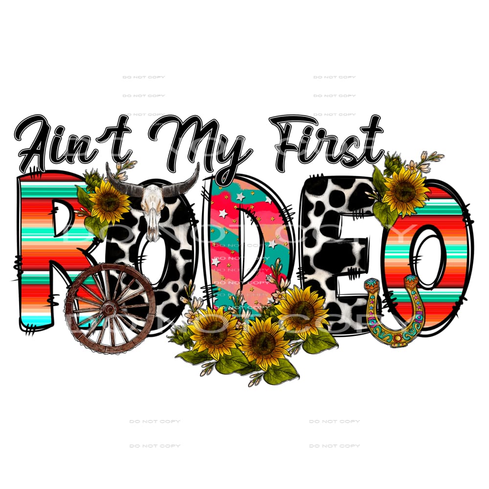 Western Boho #3838 Sublimation transfers - Heat Transfer