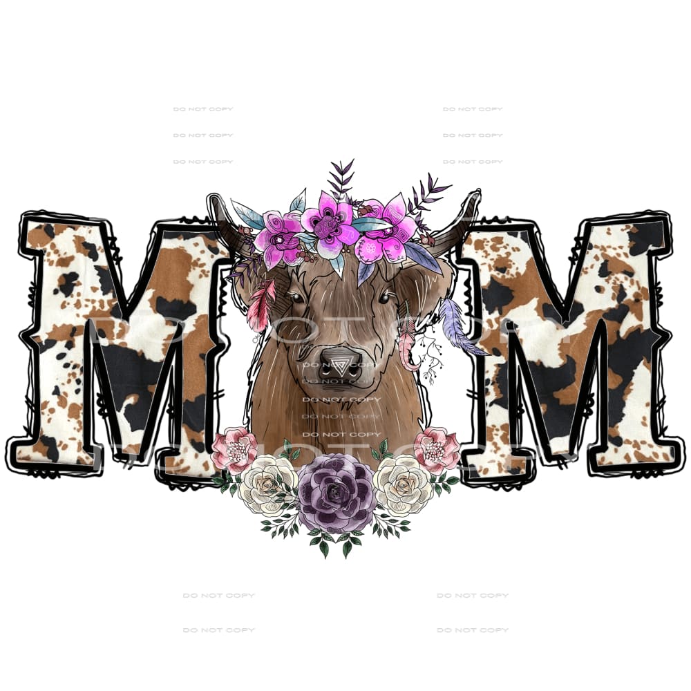 Western Boho #3907 Sublimation transfers - Heat Transfer