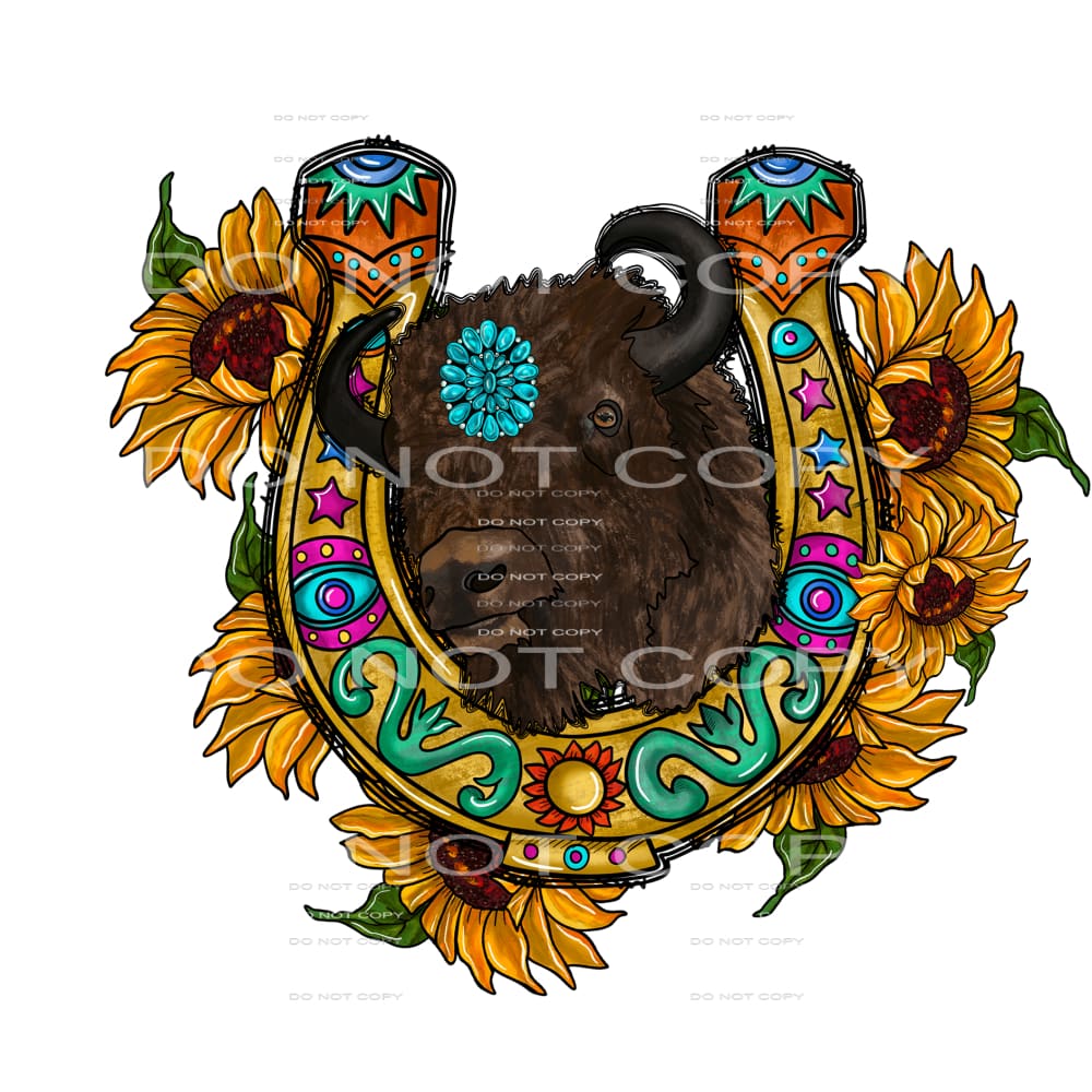 Western Boho #4012 Sublimation transfers - Heat Transfer