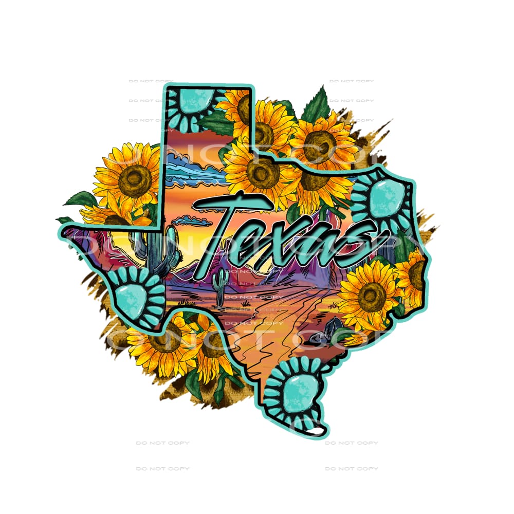 Western Boho #4022 Sublimation transfers - Heat Transfer