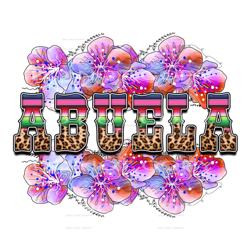 Western Boho #4029 Sublimation transfers - Heat Transfer