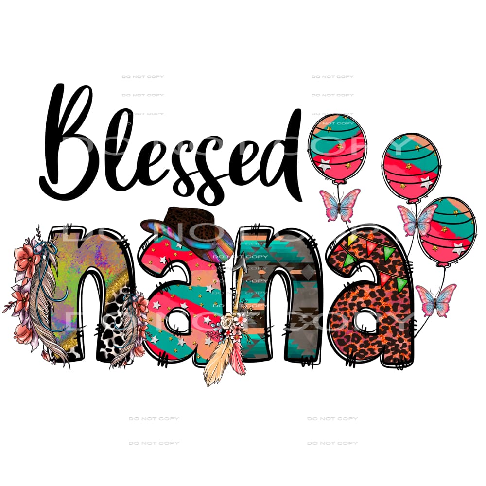 Western Boho #4046 Sublimation transfers - Heat Transfer