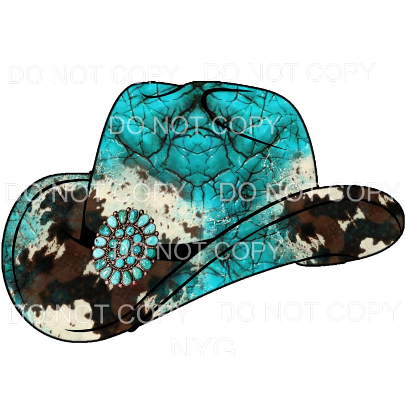 Western Cowboy Hat #1 Sublimation transfers - Heat Transfer