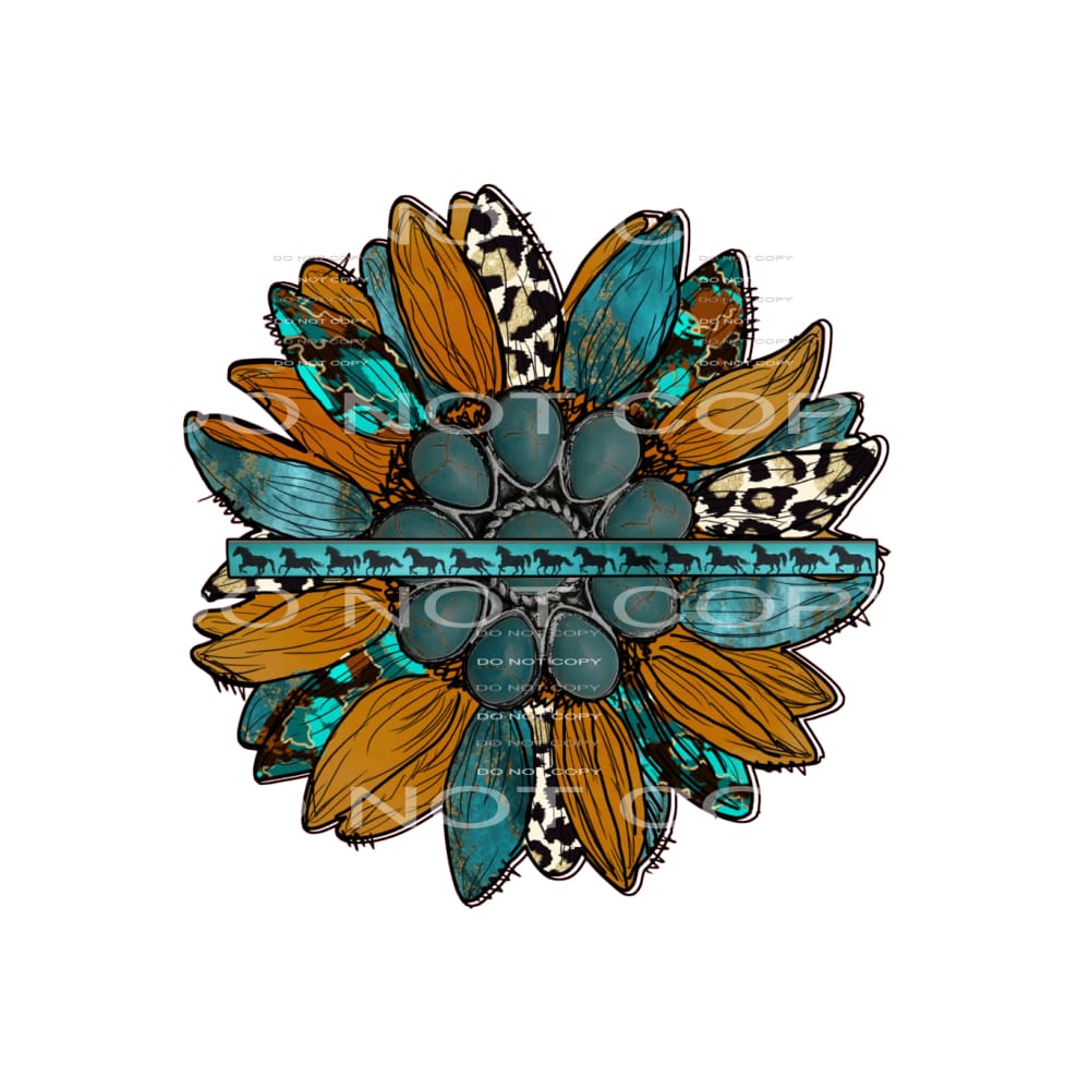 western flower #6081 Sublimation transfers - Heat Transfer