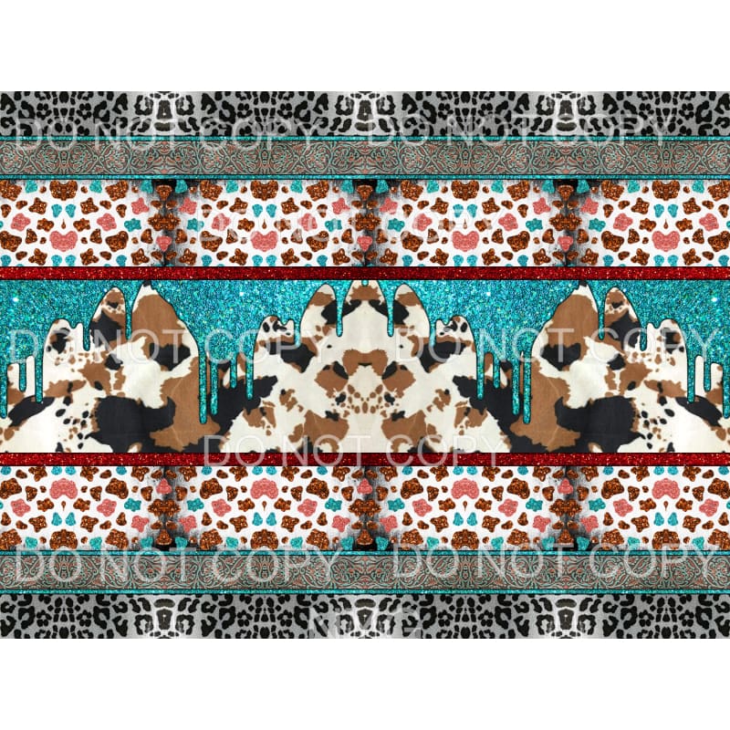 Western Pattern Sheet #2 Sublimation transfers - Heat 